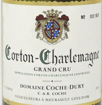 Domaine Coche-Dury Corton Charlemagne Grand Cru 2011